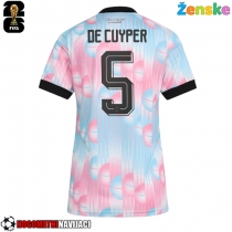 Ženske Nogometnih dresov Belgija Maxim De Cuyper #5 Gostujoči SP 2026 Kratki rokavi